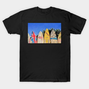 Hawaiian Surf Fence T-Shirt